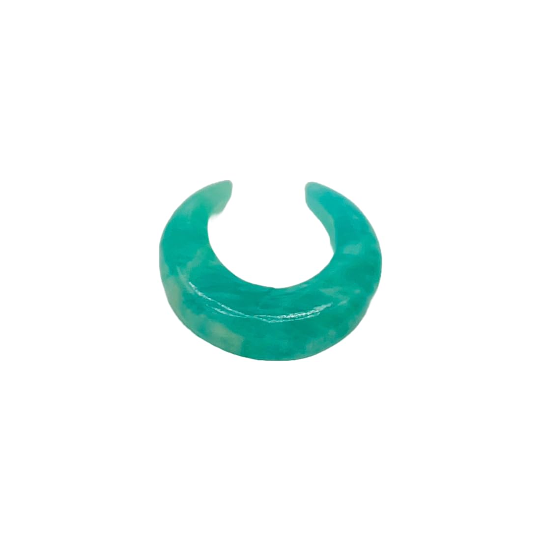Amazonite Gemstone Handmade Septum Pincher & Tusk Spike Jewelry, 2mm-12mm