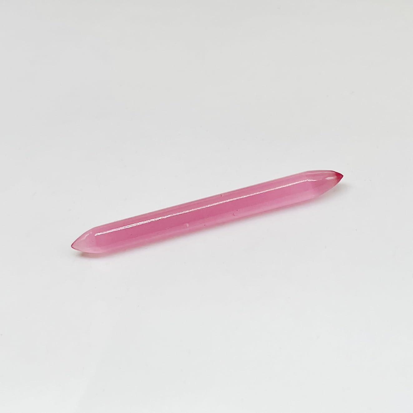 Pink Cat's Eye Stone Handmade Naga Body Piercing Jewelry Septum Tusk Spike Gauges 14g (1.6mm) to 1/2" (12mm) Customized Size & Wholesale Also Available