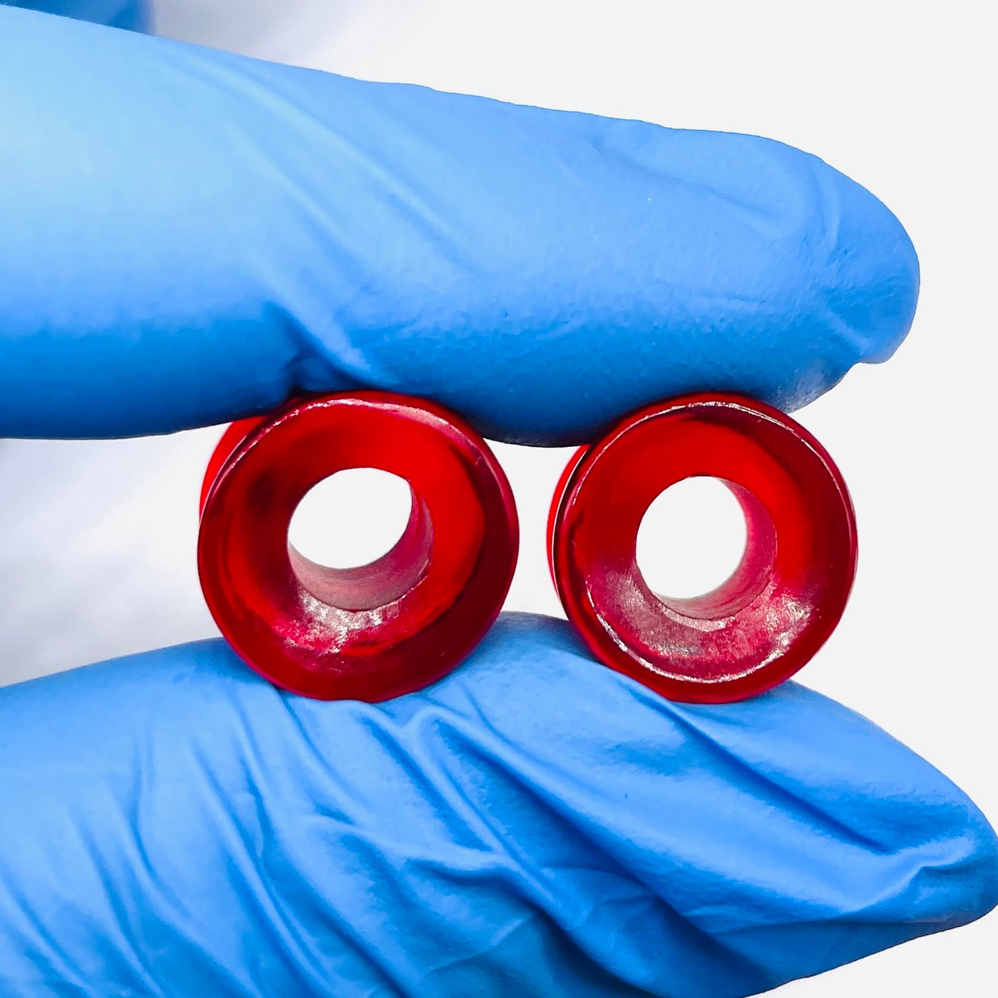 Red Quartz Stone Handmade Naga Body Ear Piercing Jewelry Plug Tunnel Gauges Size 6g (4mm) to 40mm Customized Sizes & Wholesale Also Available