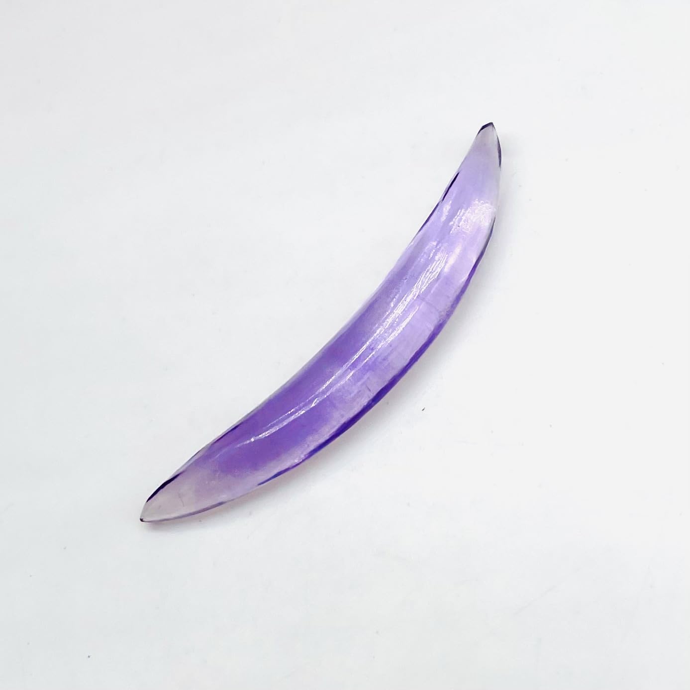 Natural Amethyst Gemstone Handcrafted Septum Tusk Pincher Nose Piercing Naga Body Jewelry Gauge Size 12g (2mm) to 0000g (12mm) Customized Size & Wholesale Also Available
