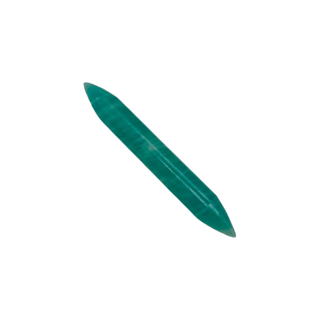 Natural Green Amazonite Gemstone Handmade Naga Body Piercing Tribal Septum Tusk Straight Spike Jewelry Gauges, 12g (2mm) to 1/2 inch (12mm), Customized Size