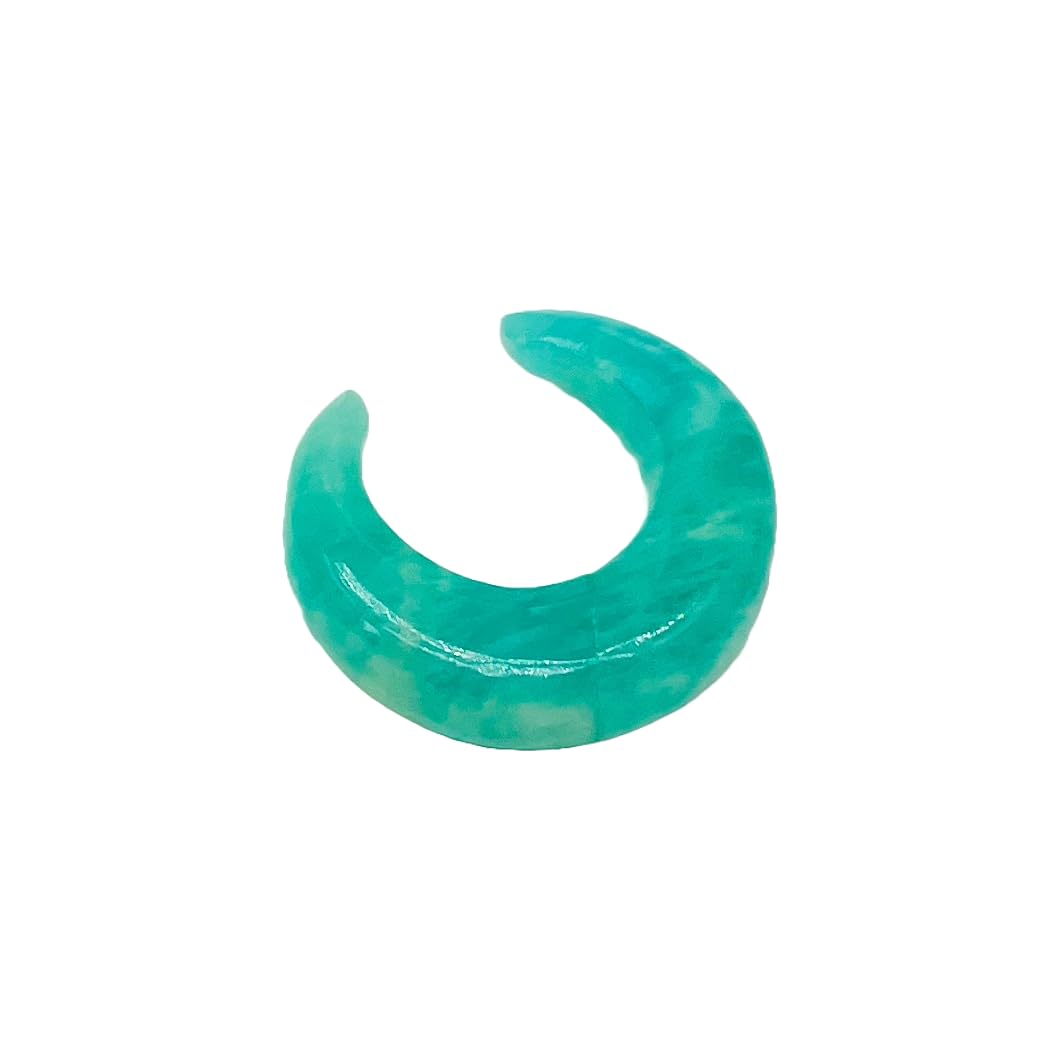 Amazonite Gemstone Handmade Septum Pincher & Tusk Spike Jewelry, 2mm-12mm