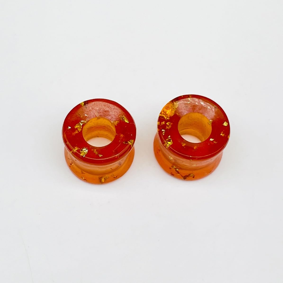 Amber Stone Handmade Naga Body Piercing Jewelry Plug Tunnel Gauges Size 6g (4mm) to 40mm Customized Sizes Wholesale Available