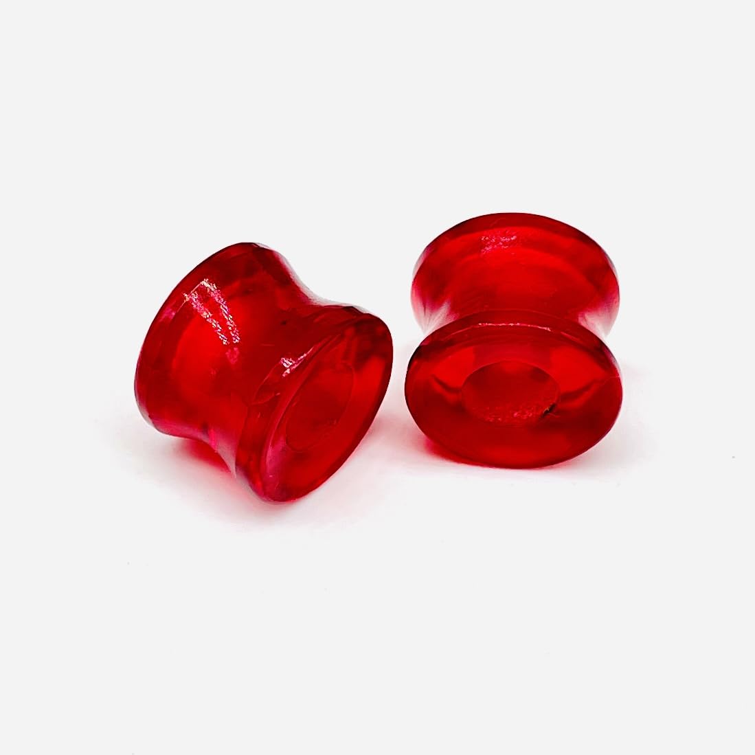 Red Quartz Stone Handmade Naga Body Ear Piercing Jewelry Plug Tunnel Gauges Size 6g (4mm) to 40mm Customized Sizes & Wholesale Also Available