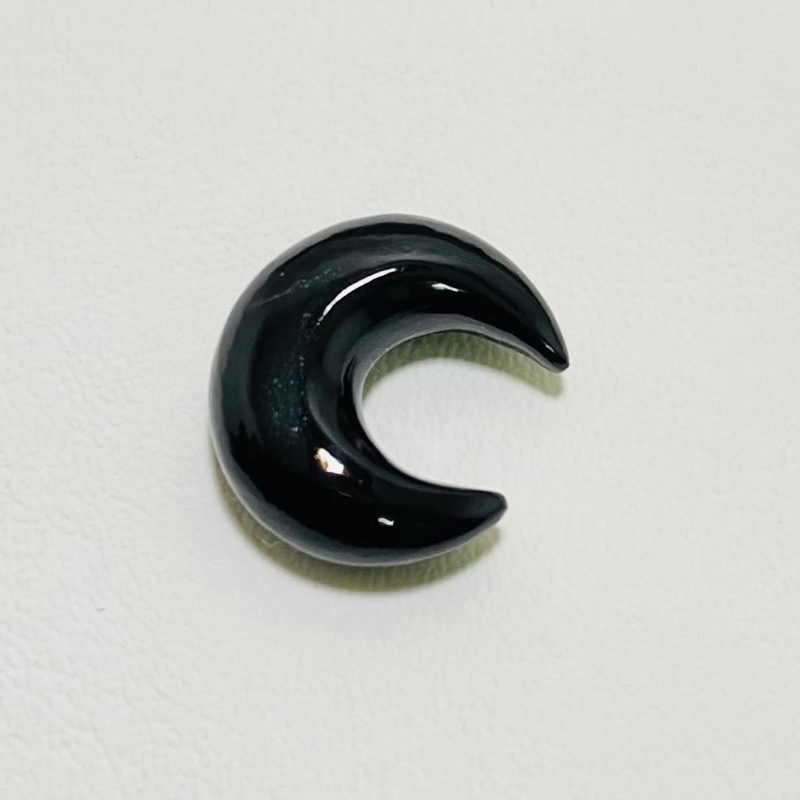 Black Obsidian Septum Pincher, Size12g to 1/2 inch