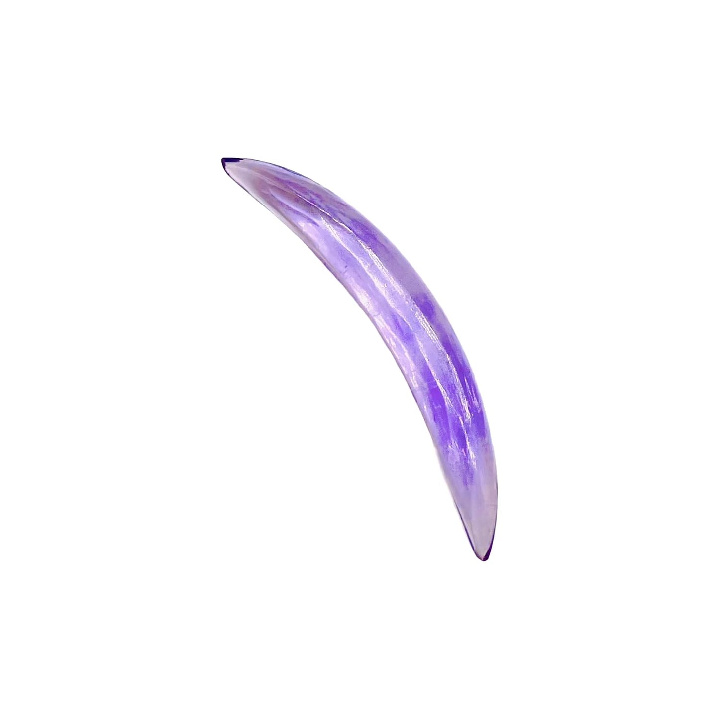 Natural Amethyst Gemstone Handcrafted Septum Tusk Pincher Nose Piercing Naga Body Jewelry Gauge Size 12g (2mm) to 0000g (12mm) Customized Size & Wholesale Also Available