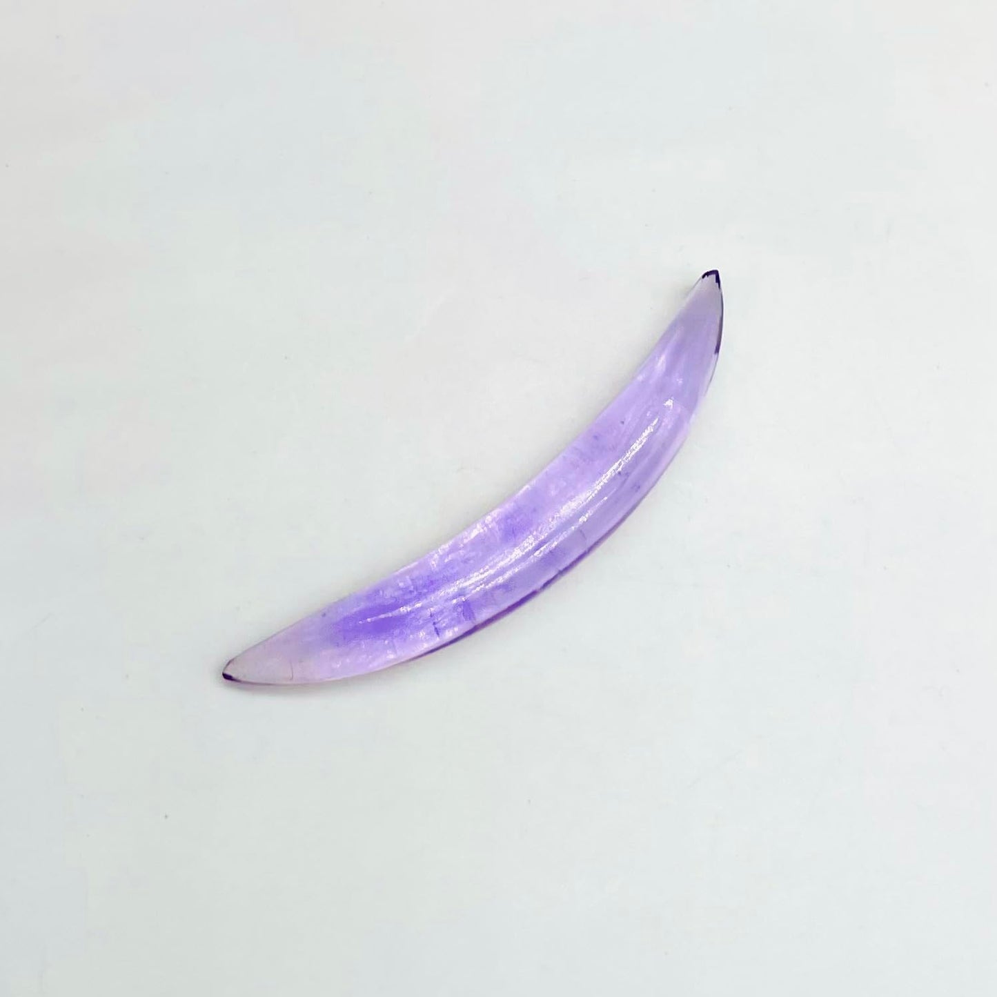 Natural Amethyst Gemstone Handcrafted Septum Tusk Pincher Nose Piercing Naga Body Jewelry Gauge Size 12g (2mm) to 0000g (12mm) Customized Size & Wholesale Also Available