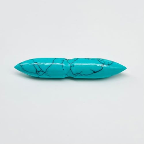 BodyJewels007's Handmade Blue Turquoise Gemstone Septum Notch Tusk Spike Nipple Ring Naga Body Piercing Jewelry 12g (2mm) to 1/2" (12mm) Customized Size & Wholesale Available