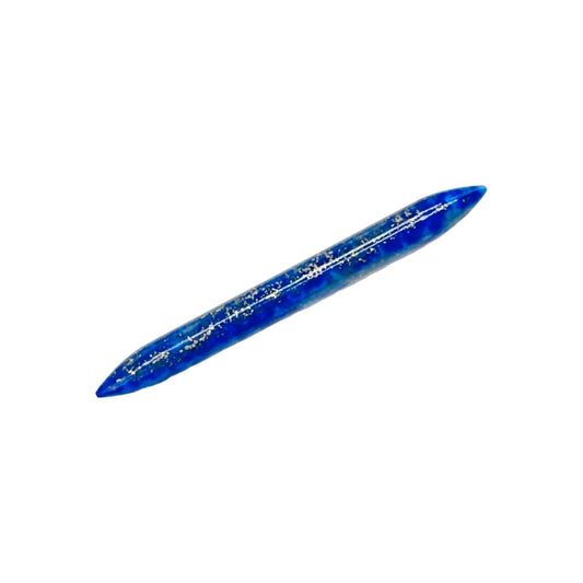 Natural Lapis Lazuli Gemstone Handcrafted Septum Tusk Spike Pincher Nose Ear Piercing Naga Body Jewelry Size 12g (2mm) to 0000g (12mm) Customized Wholesale Available