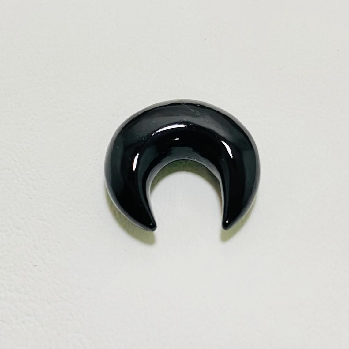 Black Obsidian Septum Pincher, Size12g to 1/2 inch