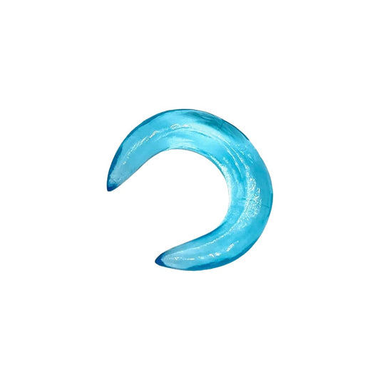 Topaz Stone Handmade Naga Body Piercing Tribal Septum Crescent Horseshoe Pincher Gauges, Sizes 2mm (12g) to 12mm (1/2 inch)