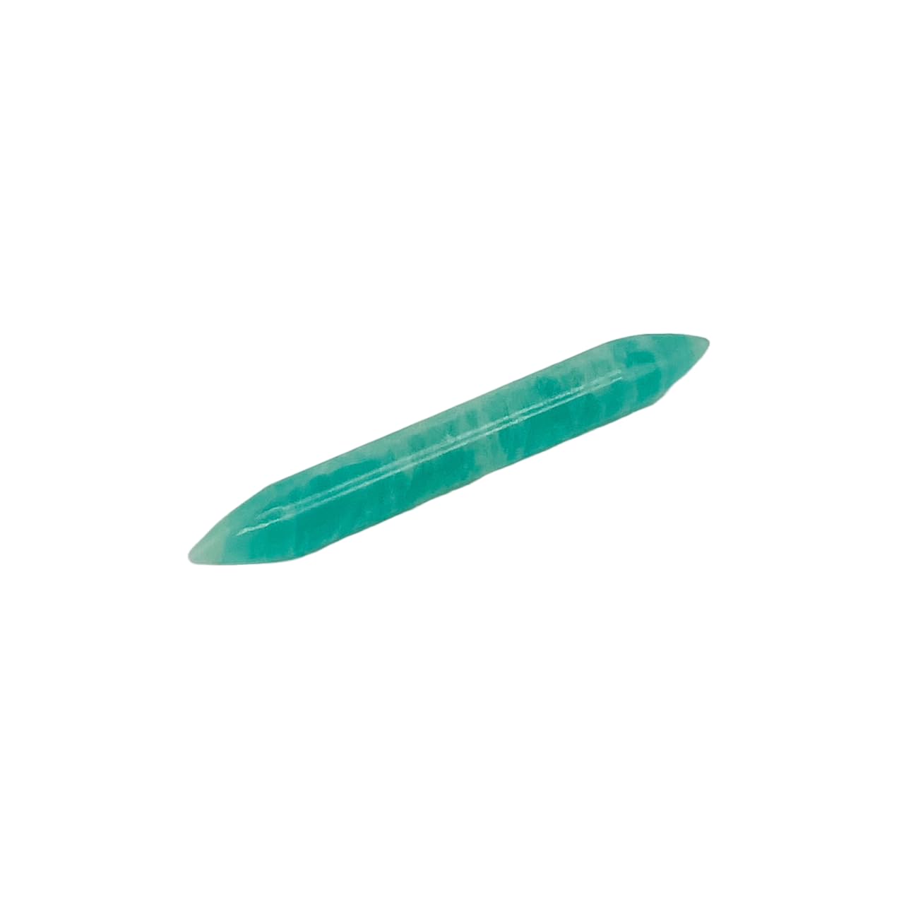 Natural Green Amazonite Gemstone Handmade Naga Body Piercing Tribal Septum Tusk Straight Spike Jewelry Gauges, 12g (2mm) to 1/2 inch (12mm), Customized Size
